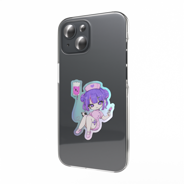 オーロラスマホステッカー - 縦