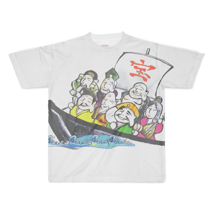 フルグラフィックTシャツ - XL - 正面印刷のみ