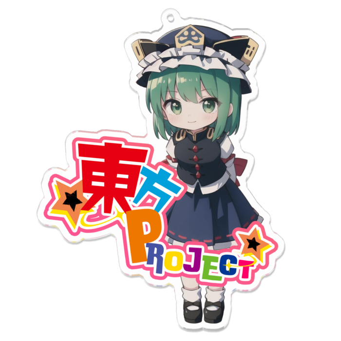 アクリルキーホルダー - 100 x 100 (mm)