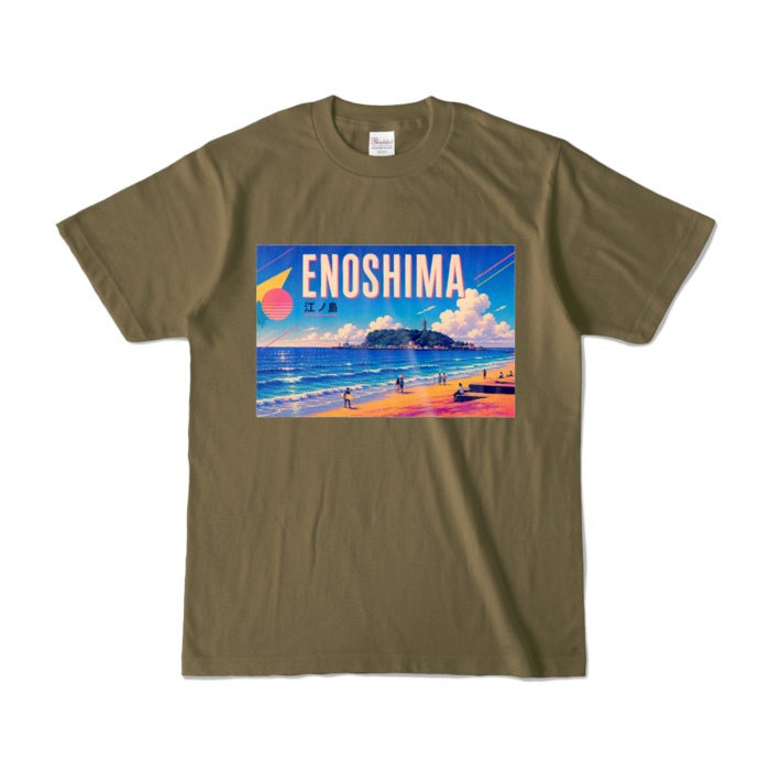カラーTシャツ - S - オリーブ (濃色)