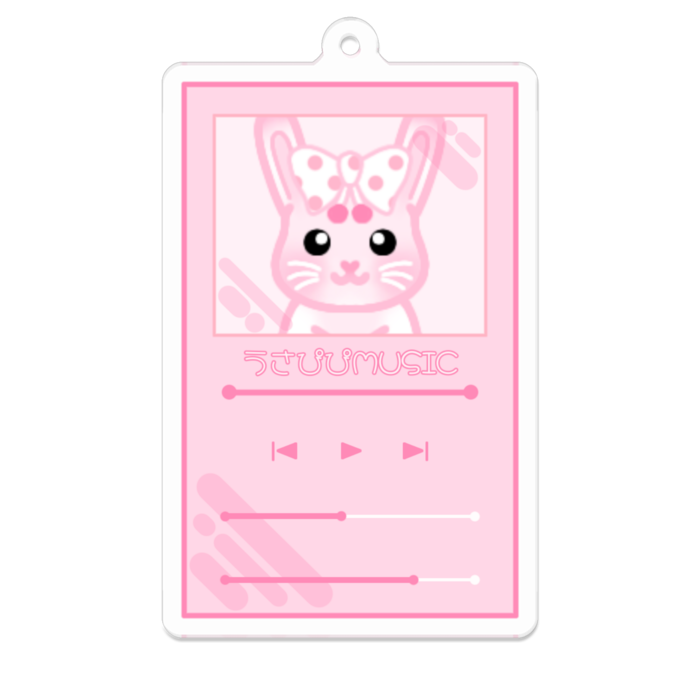 アクリルキーホルダー - 70 x 70 (mm)