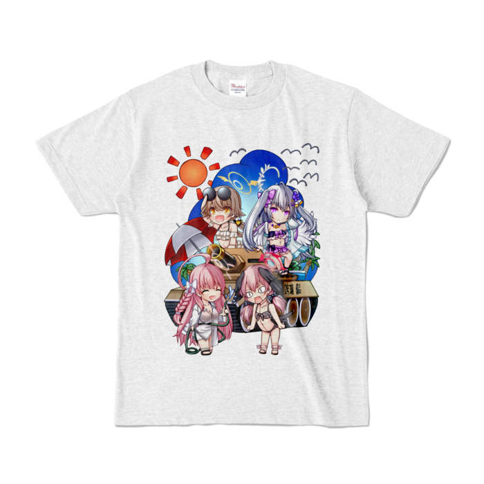 カラーTシャツ - S - アッシュ (淡色)
