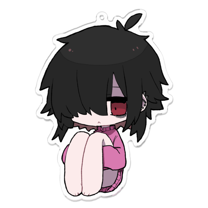 アクリルキーホルダー（コーティング） - 100 x 100 (mm)