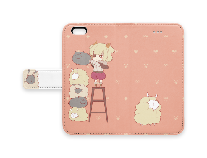 手帳型iPhoneケース - iPhone 6 / 6s - ストラップ穴 なし