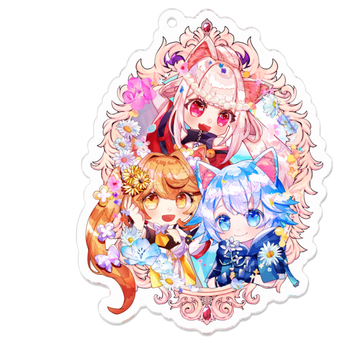 【ピンクゴールド】51アクキー