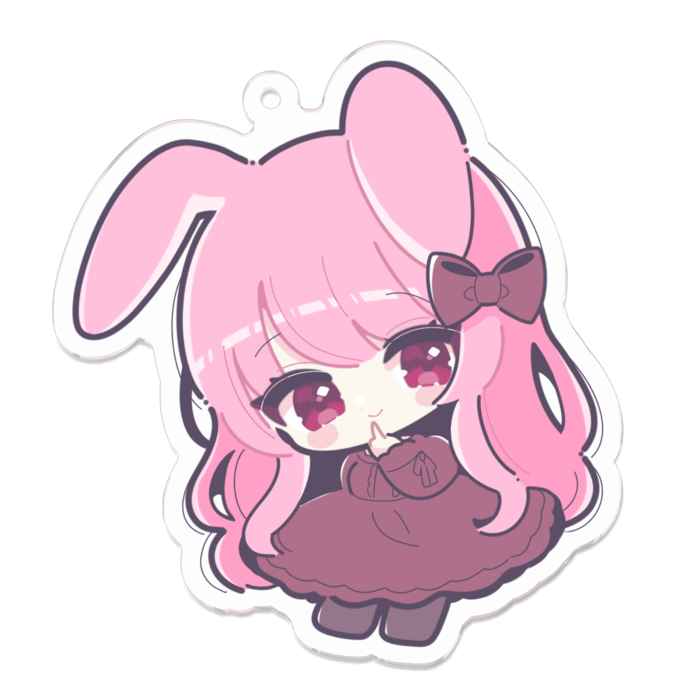 アクリルキーホルダー - 70 x 70 (mm)