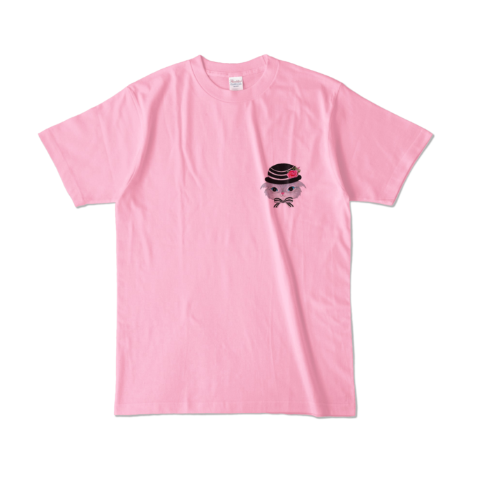 カラーTシャツ - L - ピーチ (淡色)