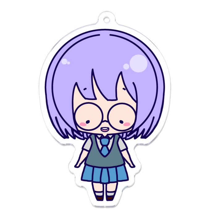 アクリルキーホルダー - 70 x 70 (mm)
