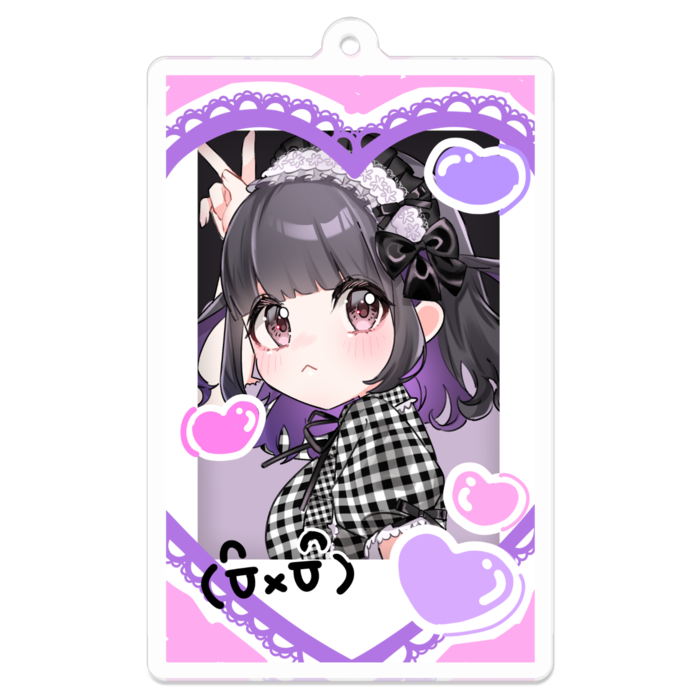 アクリルキーホルダー - 70 x 70 (mm)
