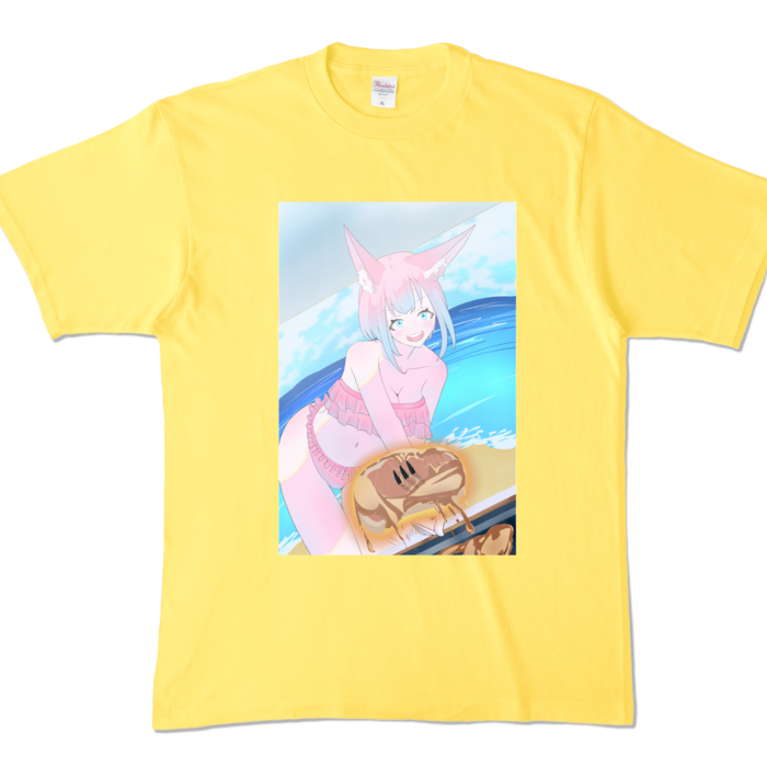 カラーTシャツ - XL - イエロー (濃色)