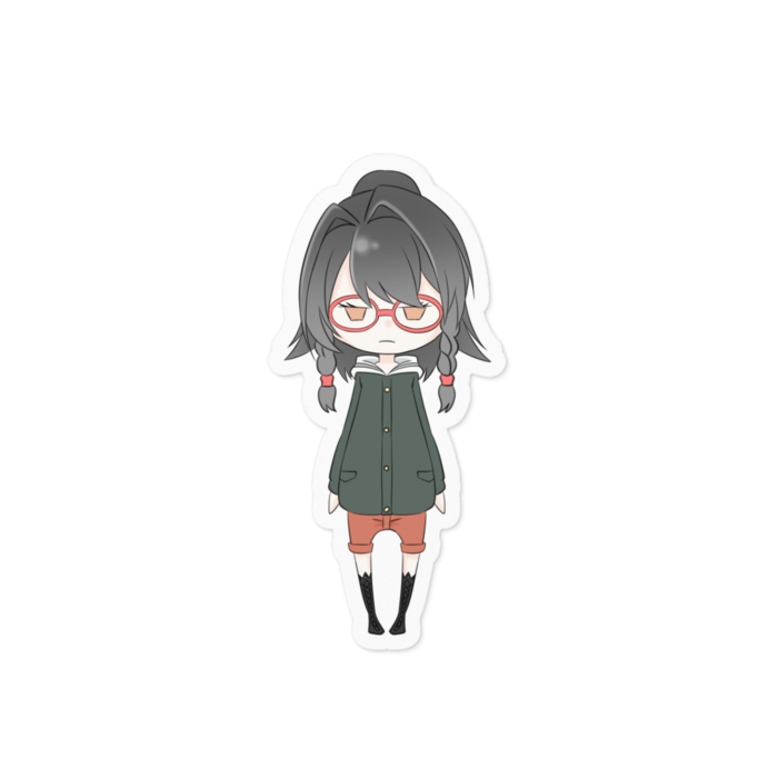 女の子② - 100 x 100 (mm)