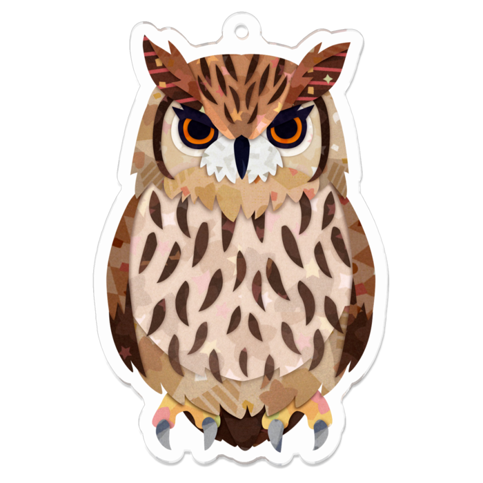 アクリルキーホルダーM- 70(mm)