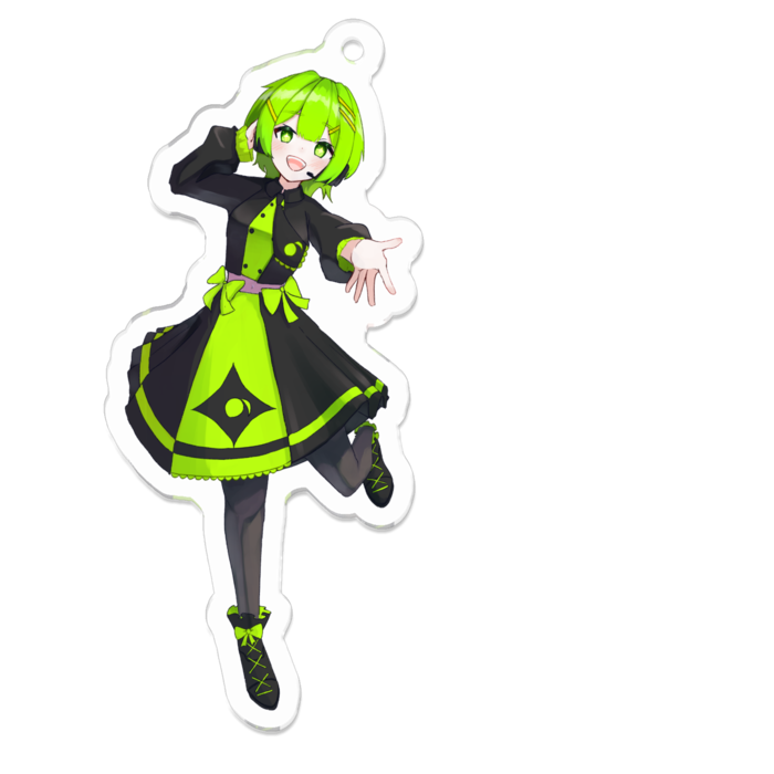 アクリルキーホルダー - 70 x 70 (mm)