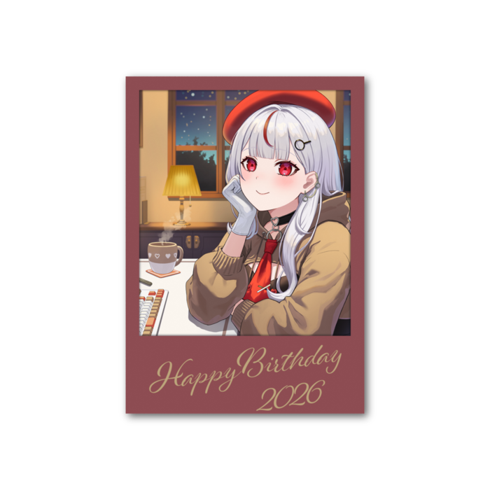 フォト風カード - 縦 - 両面