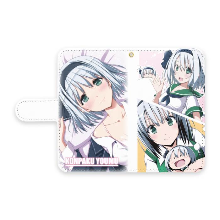 手帳型Androidケース - S - ストラップ穴 あり