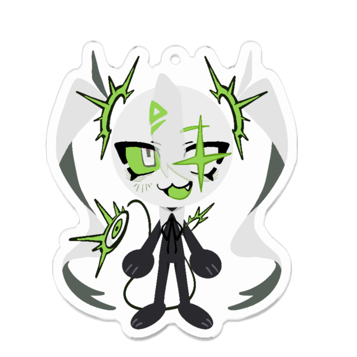 アクリルキーホルダー - 70 x 70 (mm)