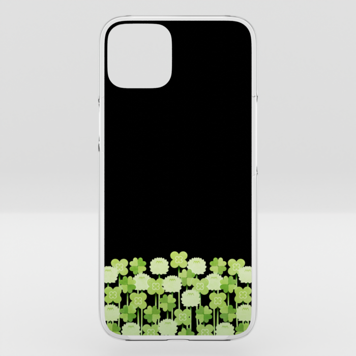 クリアiPhoneケース　黒色　iPhone 14Plus