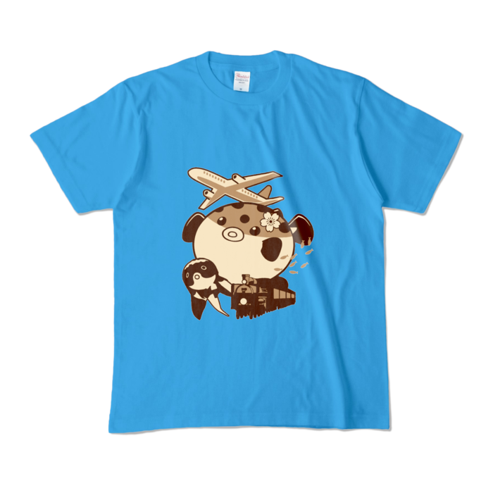 カラーTシャツ - M - ターコイズ (濃色)