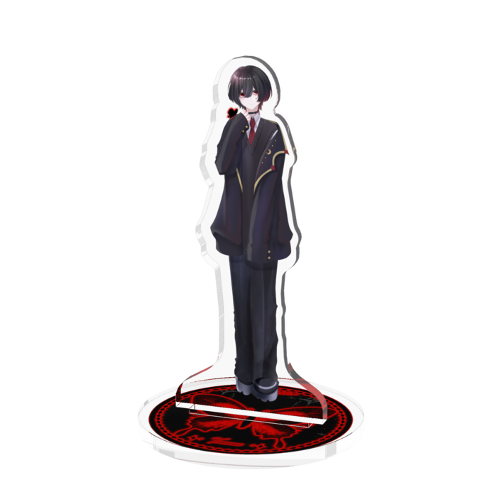 宇都宮冬馬アクリルフィギュア - 70x70mm