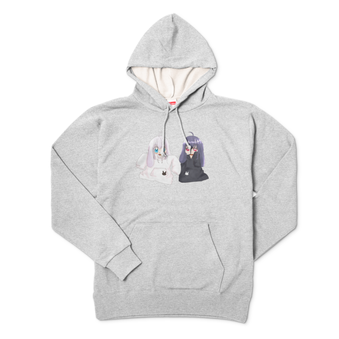 パーカー - XL - 杢グレー