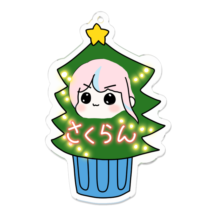 アクリルキーホルダー - 70 x 70 (mm)