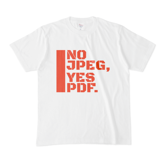 ピアニストの気持ちTシャツ02 - M - 白