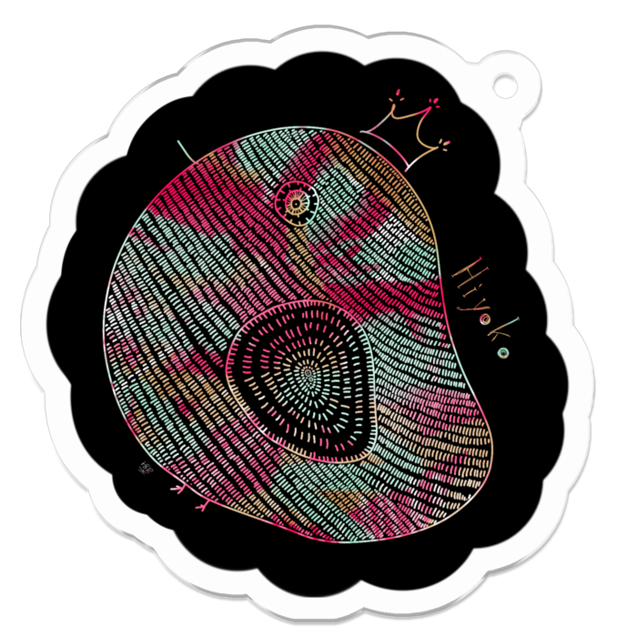 アクリルキーホルダー - 50 x 50 (mm)