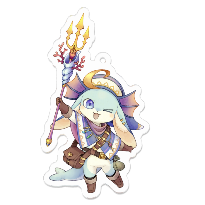 アクリルキーホルダー - 70 x 70 (mm)