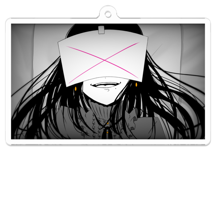 アクリルキーホルダー（コーティング） - 70 x 70 (mm)