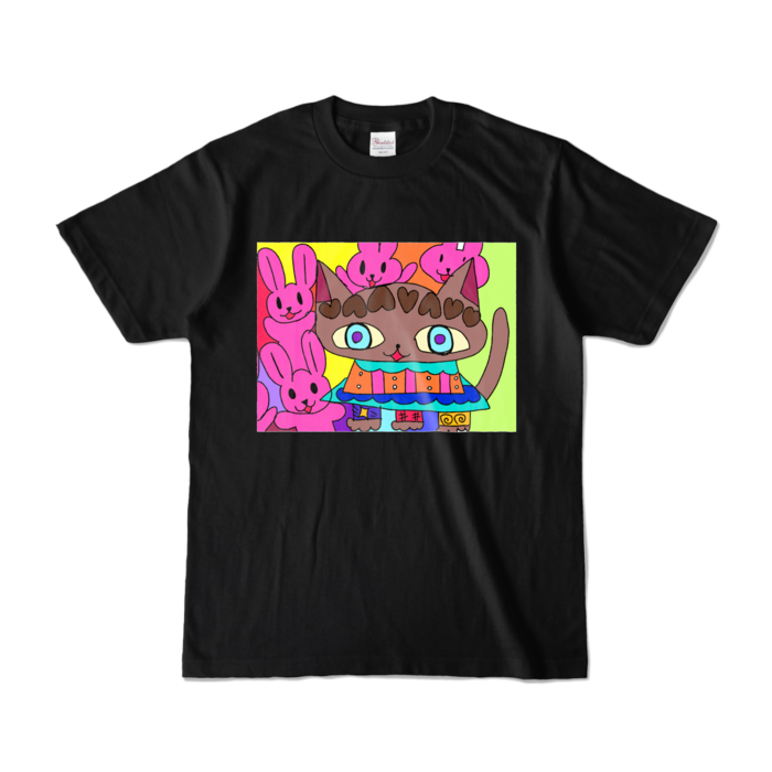 カラーTシャツ - S - ブラック (濃色)