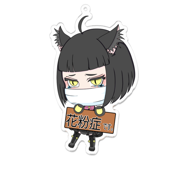 アクリルキーホルダー - 100 x 100 (mm)