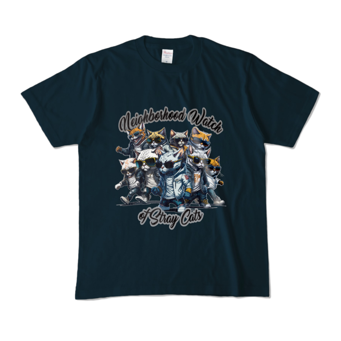カラーTシャツ - M - ネイビー (濃色)