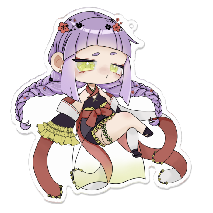 アクリルキーホルダー - 100 x 100 (mm)