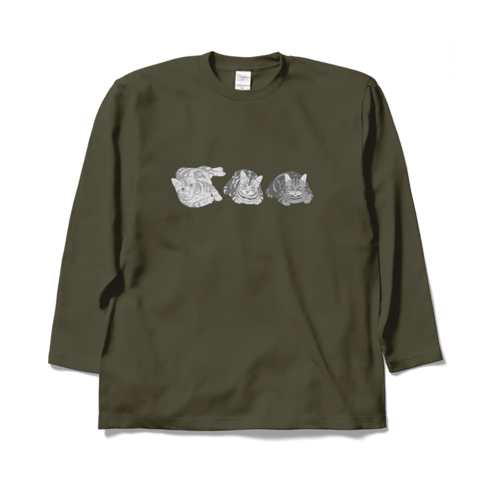 ロングスリーブTシャツ - XL - アーミーグリーン