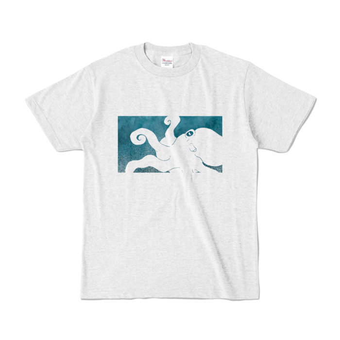 カラーTシャツ - S - アッシュ (淡色)