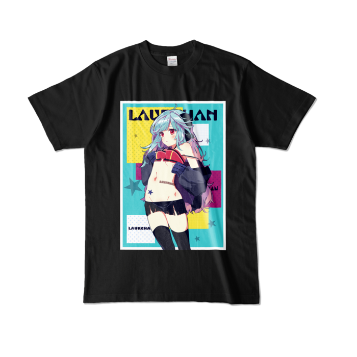 カラーTシャツ - L - ブラック (濃色)