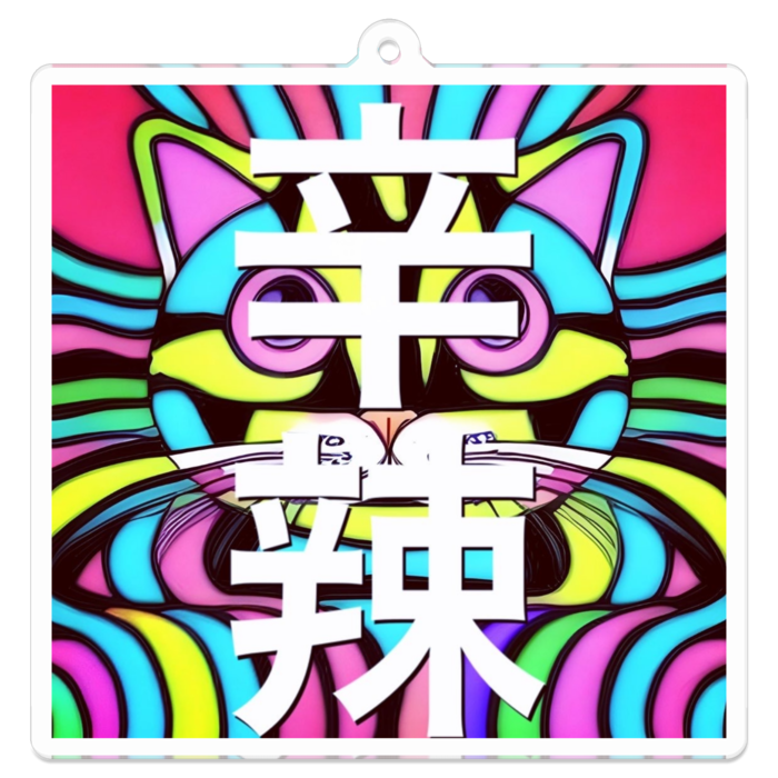アクリルキーホルダー - 70 x 70 (mm)(1)