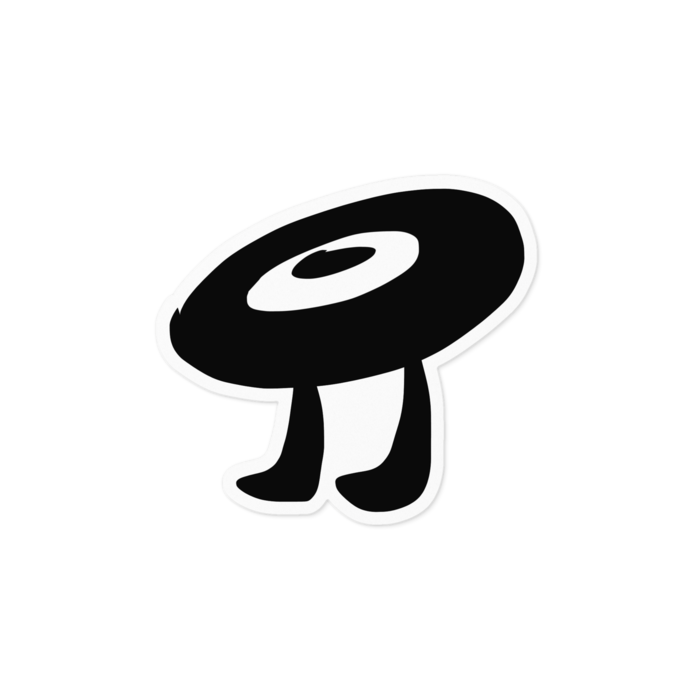 ステッカー - 100 x 100 (mm)