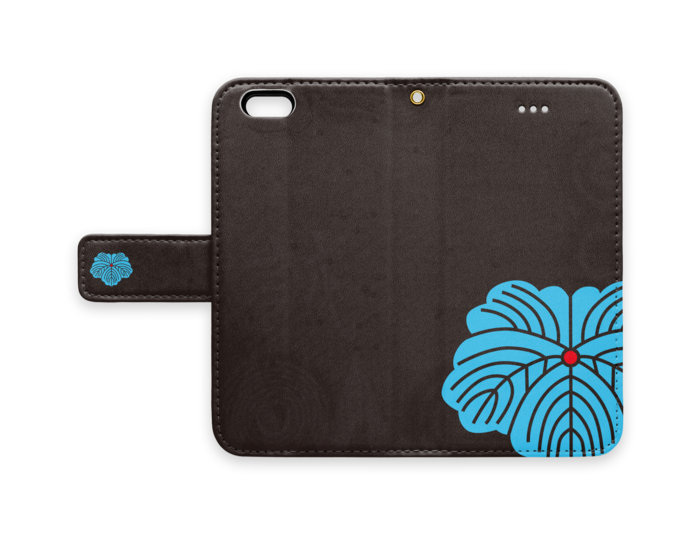手帳型iPhoneケース - iPhone6 - ストラップ穴 あり