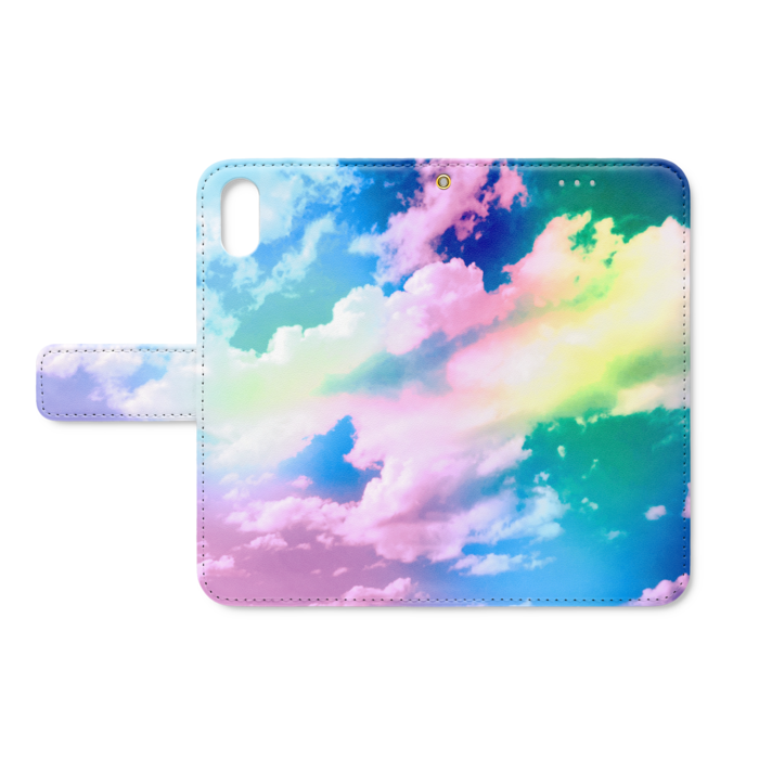 手帳型iPhoneケース - iPhone X - ストラップ穴 あり
