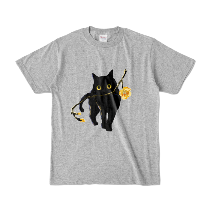 カラーTシャツ - S - 杢グレー (濃色)