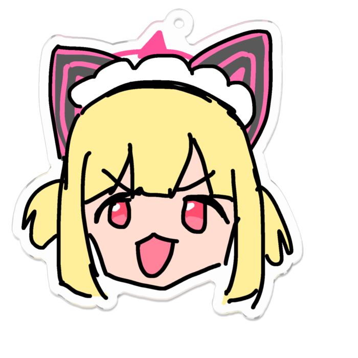 アクリルキーホルダー - 70 x 70 (mm)