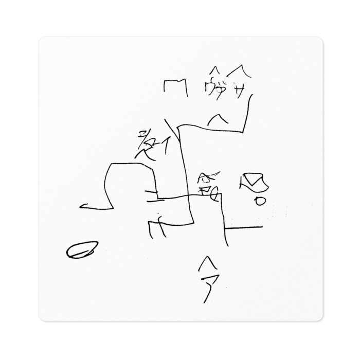 ステッカー - 100 x 100 (mm)