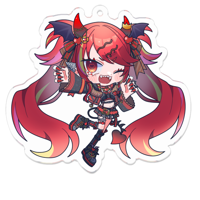 アクリルキーホルダー - 70 x 70 (mm)