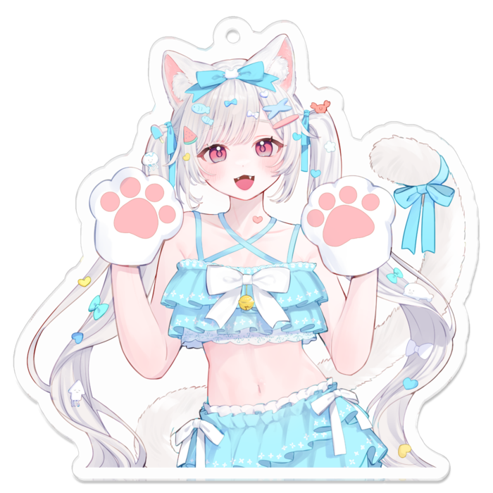アクリルキーホルダー - 70 x 70 (mm)