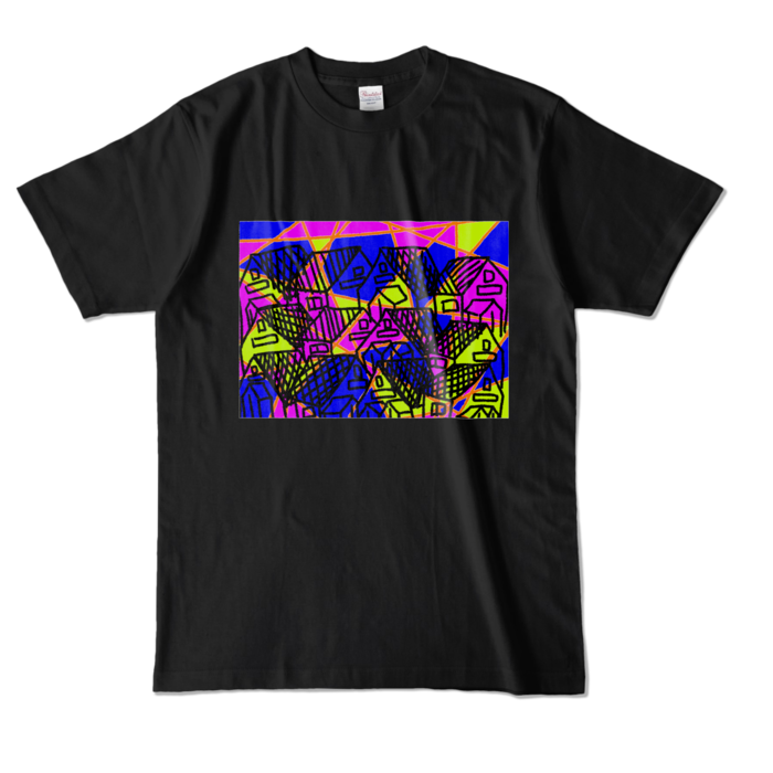 カラーTシャツ - L - ブラック (濃色)