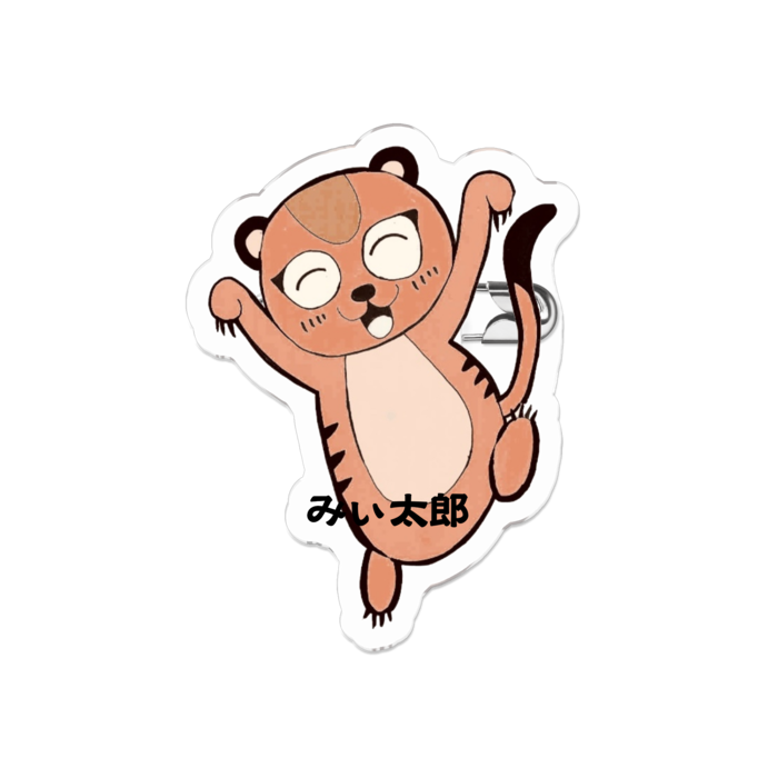 アクリルバッジ - 50 x 50 (mm)