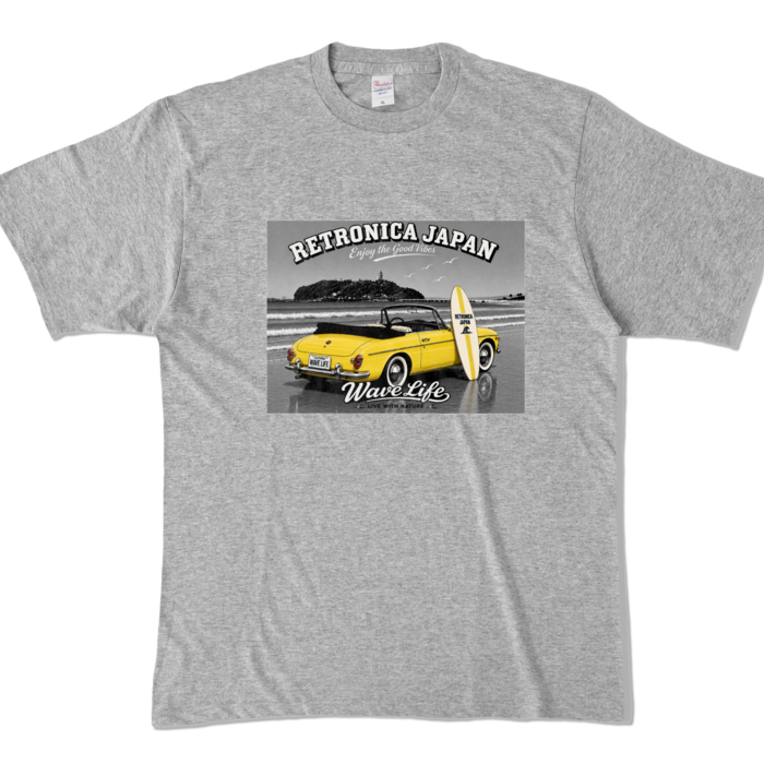 カラーTシャツ - XL - 杢グレー (濃色)