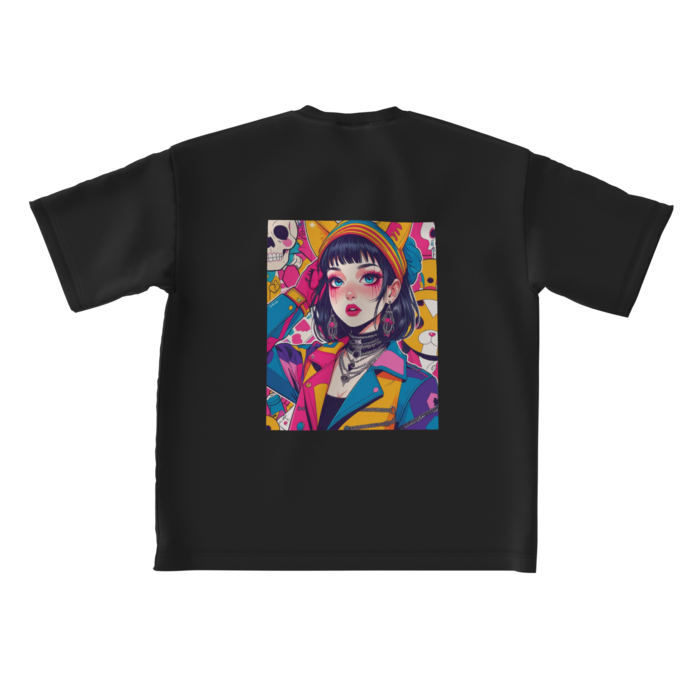 ビッグシルエットTシャツ - L - 背面(1)