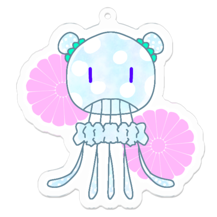 アクリルキーホルダー - 70 x 70 (mm)